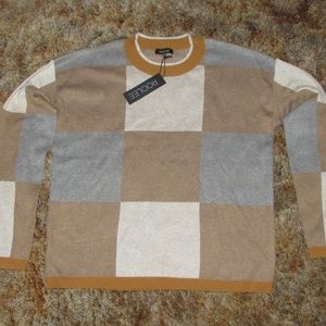 Square Pattern Sweater